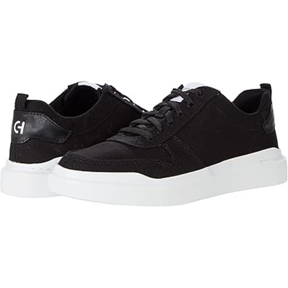Cole Haan GrandPro Rally Canvas Court Sneaker - Black/White - Women's 9 - NEW